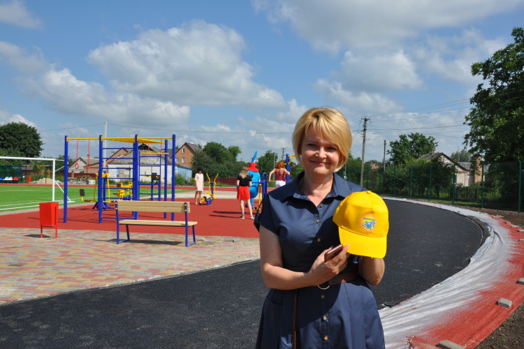 У прилуцький Княгининок запрошують на відкриття нового стадіону