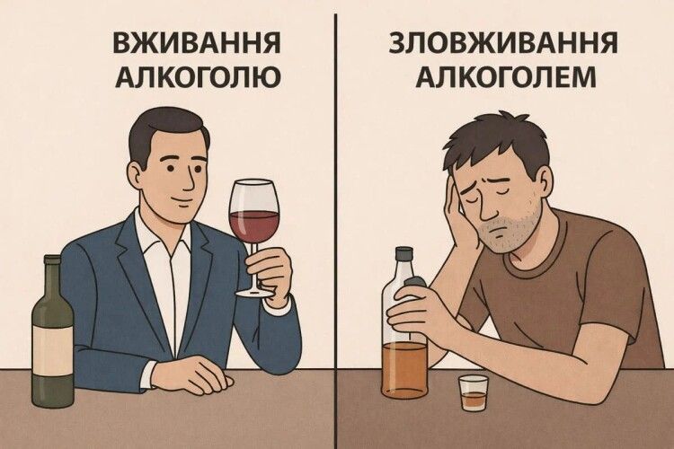 Чим відрізняється вживання алкоголю від зловживання