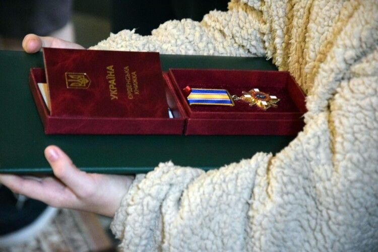 У храмі Луцька вручили посмертні нагороди родинам трьох волинських прикордонників