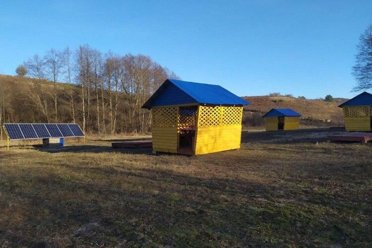 Облаштували екокемпінг «Соколині гори»