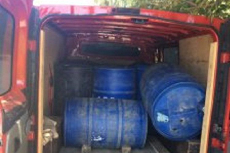 Податківці Волині зупинили спробу незаконного транспортування спирту