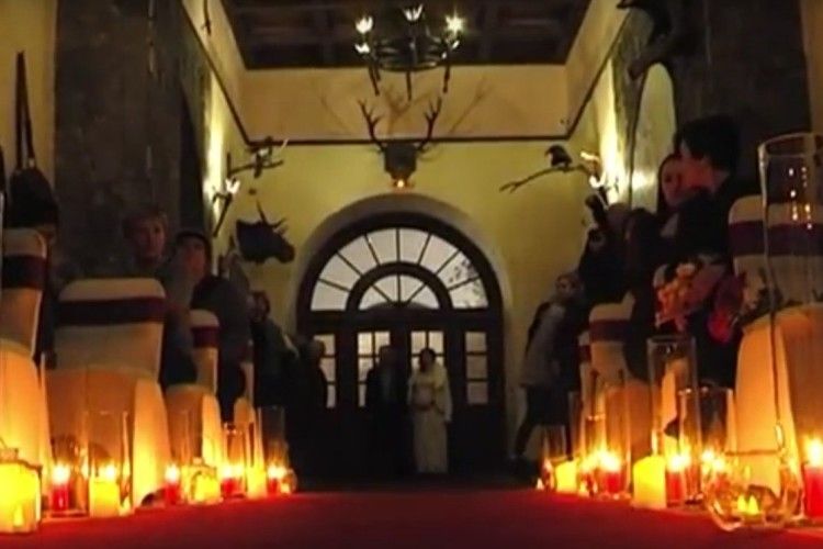 В Дубенському замку уклали перший шлюб за добу (Відео)