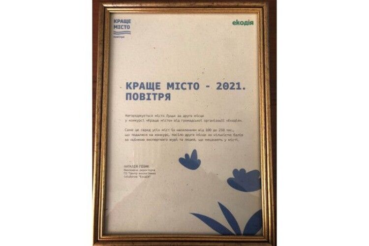 Луцьк посів II місце за результатами всеукраїнського конкурсу зі сталої мобільності та якості повітря