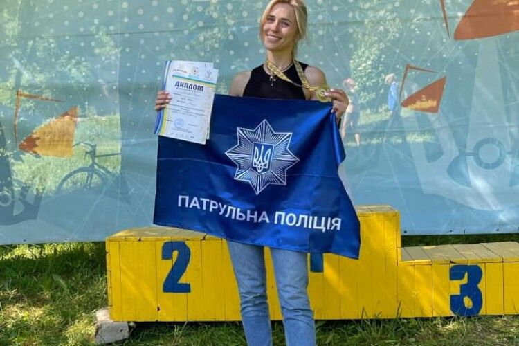 Волинська патрульна стала призеркою Чемпіонату України зі спортивного орієнтування