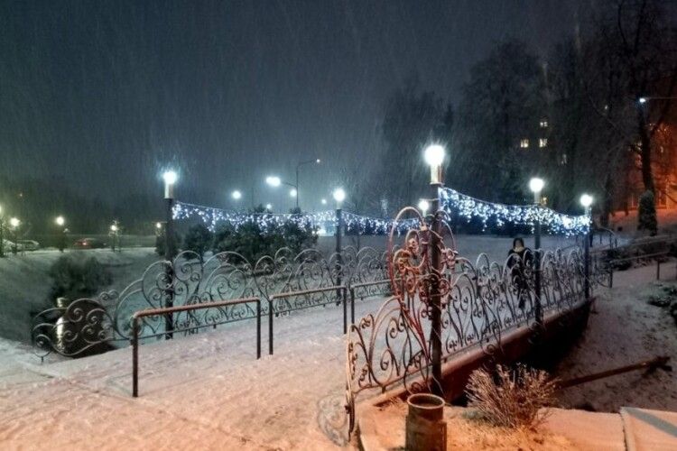 Прогноз погоди на Волині на завтра, 9 грудня