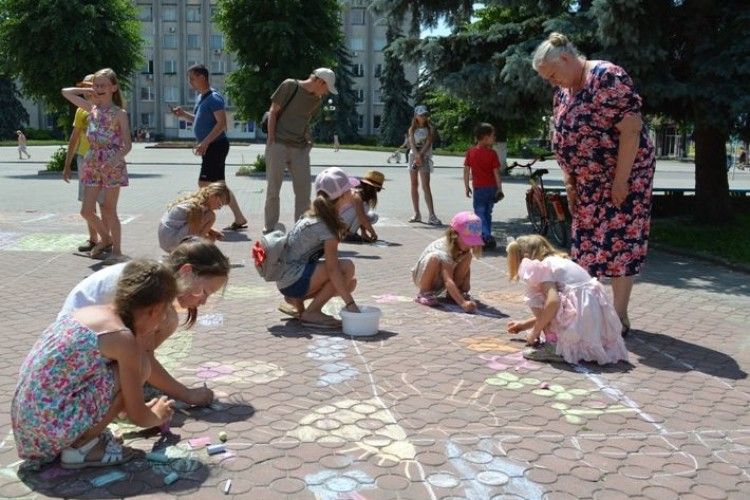 Ковельчани малювали рідне місто