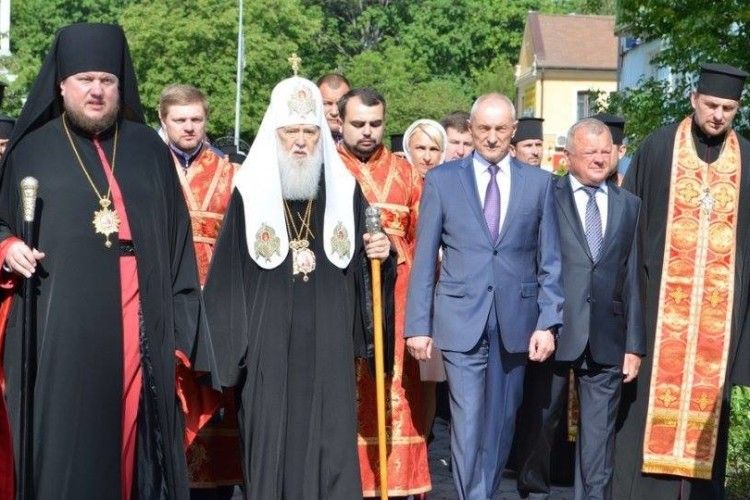Патріарх Київський і всієї Руси Філарет відправив літургію у Володимирі-Волинському