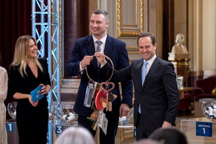 Кличко передав меру Лісабона «ключі від Євробачення»