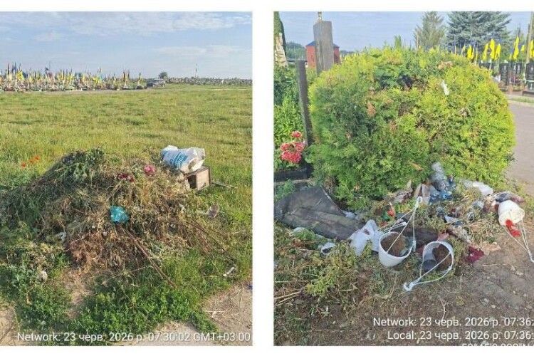 У Луцьку після скарг містян перевірили стан кладовищ (Фото)