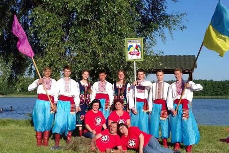 Маневицькі школярі стали першими у військово-патріотичній грі «Сокіл»