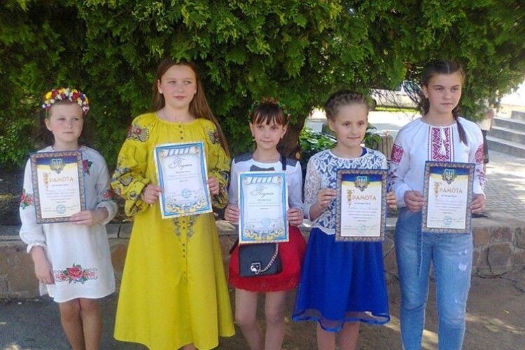 Діти з Копачівської ОТГ стали призерами районного фестивалю-конкурсу