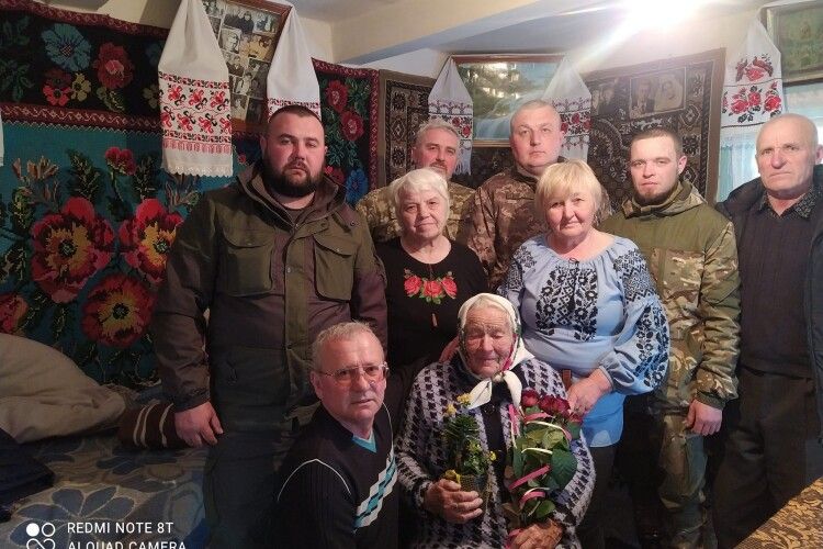 На Волині зв’язкова УПА відзначила ювілей