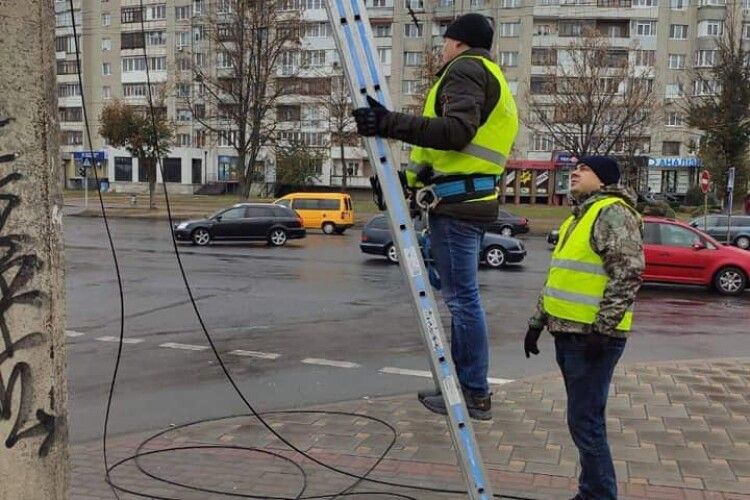 У Луцьку почали встановлювати вуличну систему відеоспостереження 