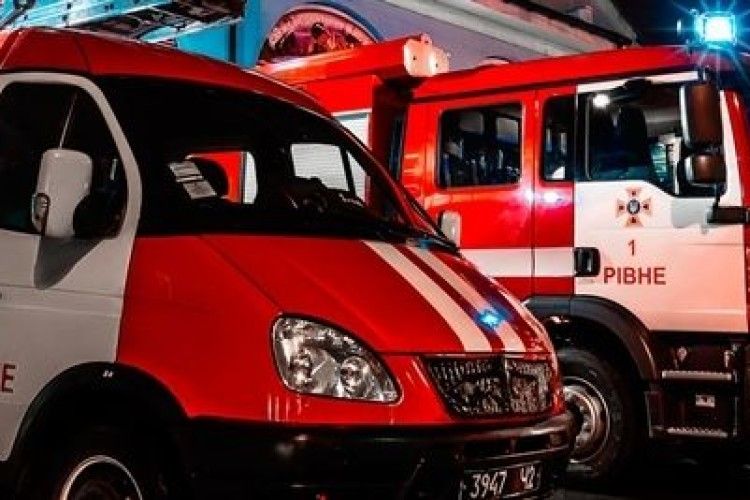 У Володимирецькому районі вчора горів магазин