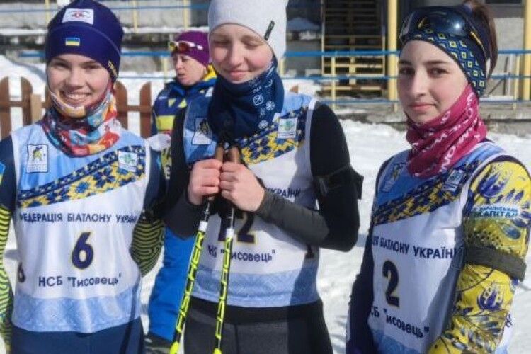 Волинські біатлоністи здобули три «бронзи» у двох всеукраїнських турнірах (Фото)