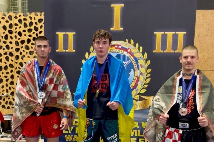 Лучанин став чемпіоном Європи з козацького двобою