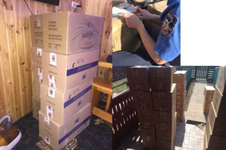 У ковельчанина вдома знайшли незаконні цигарки і спирт на мільйон гривень