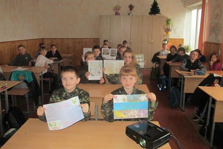 Екологічні уроки у школах Любешівщини