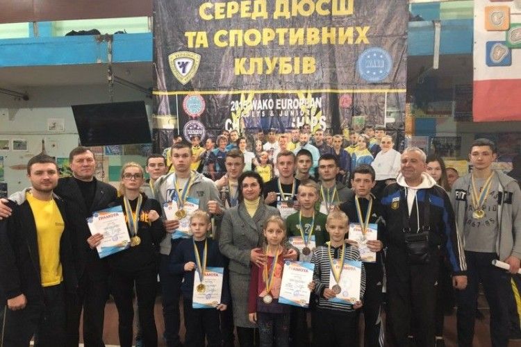 Юні луцькі спортсмени привезли 17 медалей з чемпіонату України