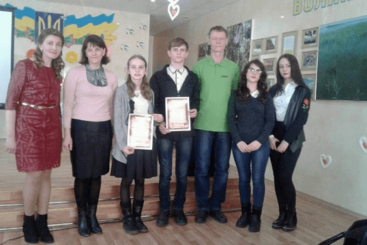 Учні Колківської школи стали переможцями виставки-конкурсу з аранжування акваріумів