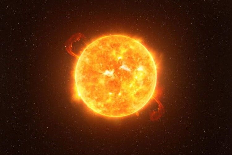 Потужний спалах на Сонці одночасно вдарив по Землі, Місяцю та Марсу