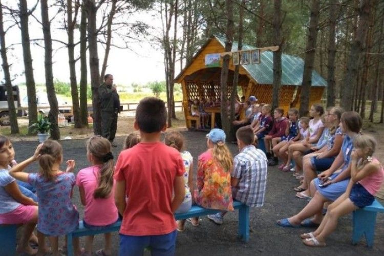 Камінь-каширські лісівники допомогли організувати змістовний дитячий відпочинок