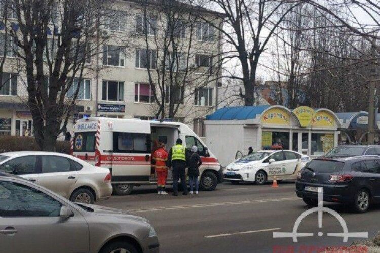 У Луцьку зіткнулися маршрутки: постраждали четверо пасажирів (Фото)