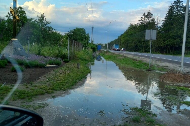 «І це не дощ»: жителі Дачного звернулися до мера Луцька