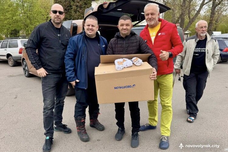 На Волині громада отримала гуманітарну допомогу зі Словаччини