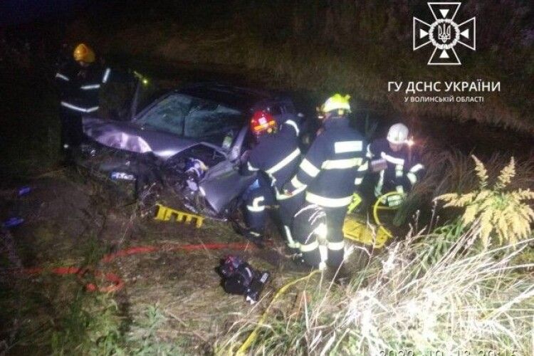 На Волині в ДТП постраждали троє людей (Фото)