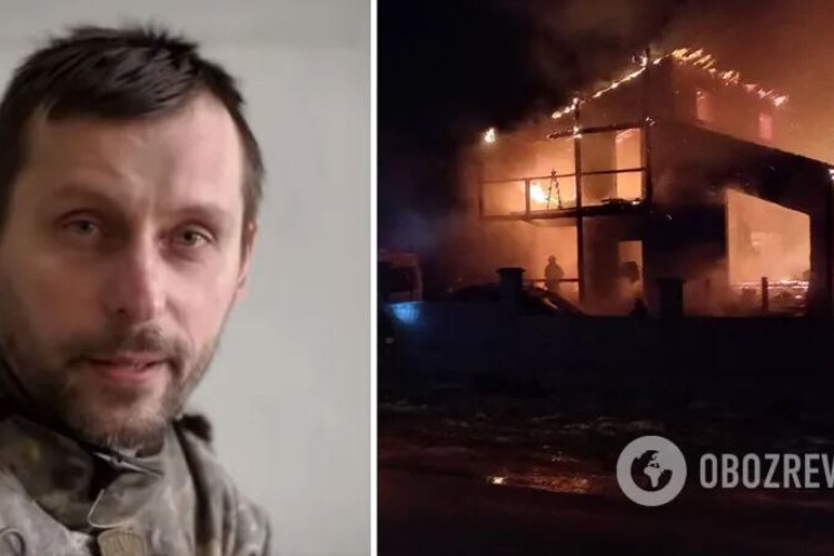 «Через злощасну буржуйку»: командир підрозділу медбату загинув, рятуючи доньку з пожежі у власному домі (Відео)