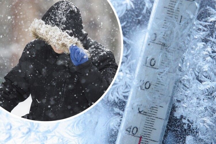 На Волинь знову сунуть сильні морози