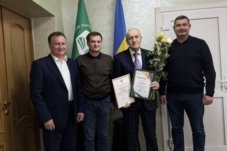 На Волині легенда легкої атлетики Михайло Мороз відсвяткував 85-річчя