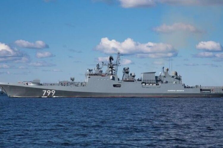 росія тримає у Чорному морі один ракетоносій з вісьмома «Калібрами»