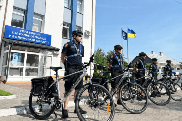 Скільки порушників упіймав велопатруль Луцька за місяць служби