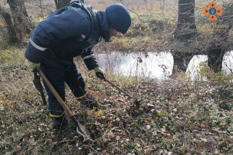 Показали, як волинські сапери розміновують території Донбасу (Фото) 