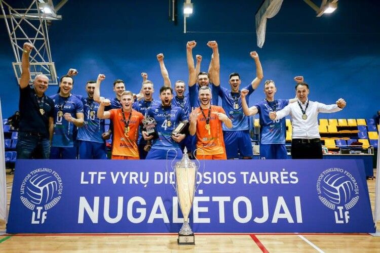 Українські волейболісти стали володарями Кубка Литви