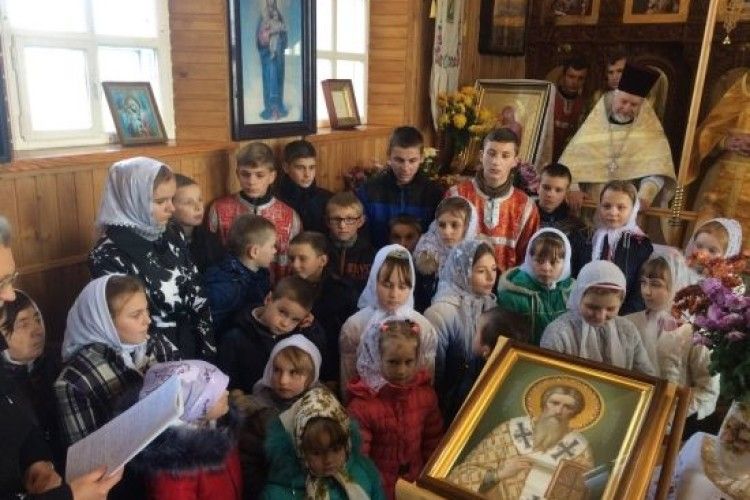 В Ярівці маленькі прихожани читали вірші про Івана Милостивого
