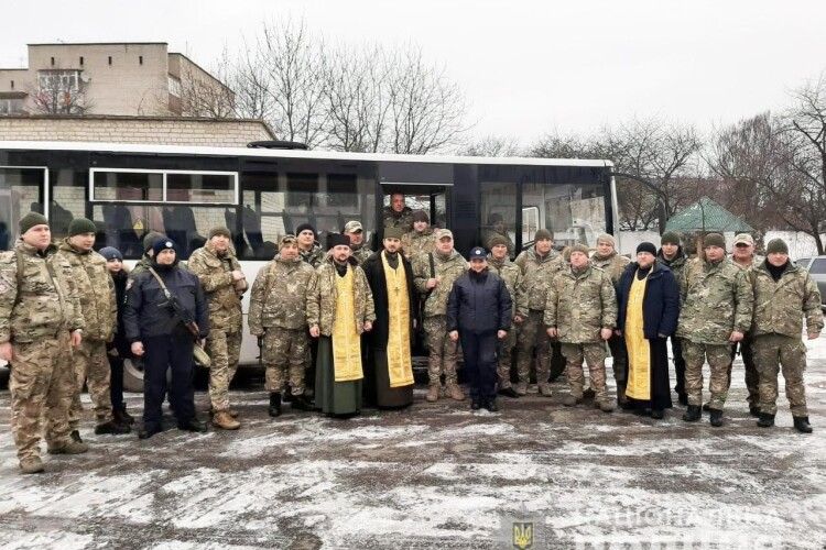 Волинські поліцейські вирушили в зону проведення Операції Об’єднаних Сил