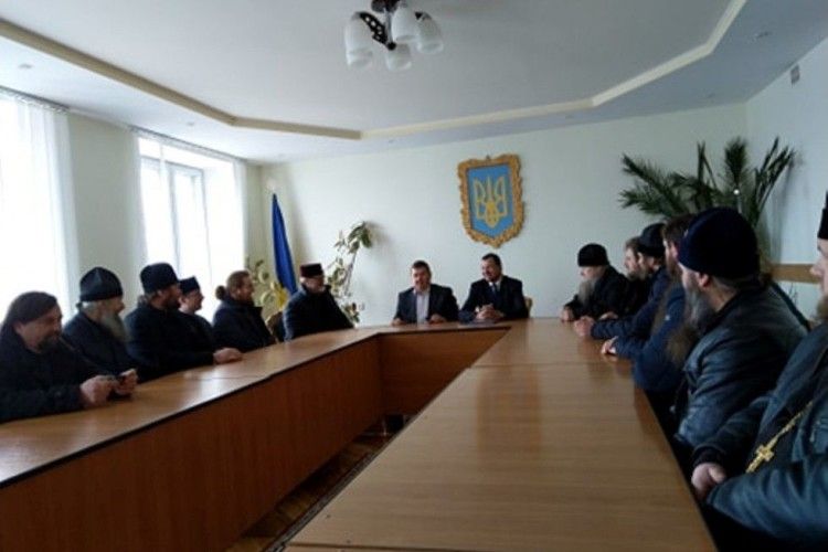 У Камені-Каширському відбулася зустріч керівників району та духовенства Московського патріархату