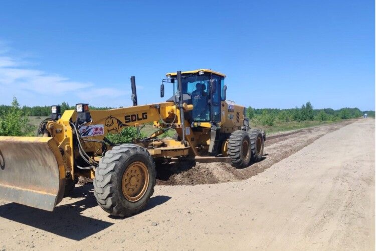 На Волині ремонтують дорогу державного значення