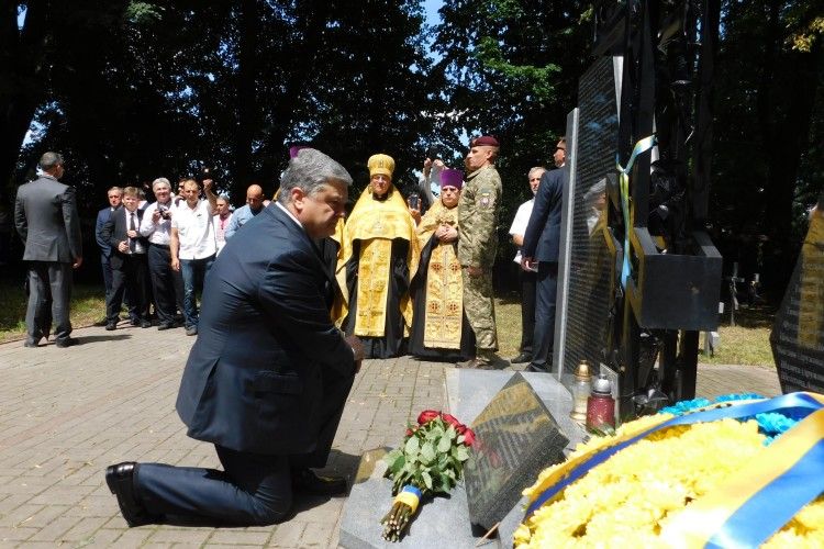 Петро Порошенко: «Мірятися кров’ю народів – ганебно і неприпустимо»