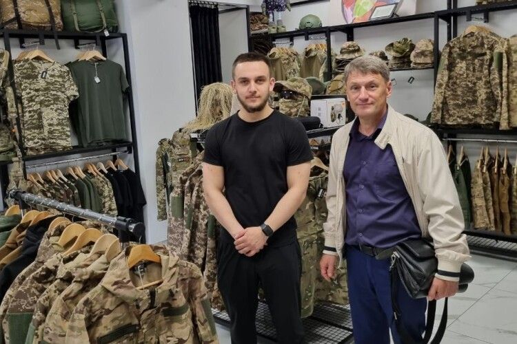 Житель Рівного створив власний бренд одягу для військових