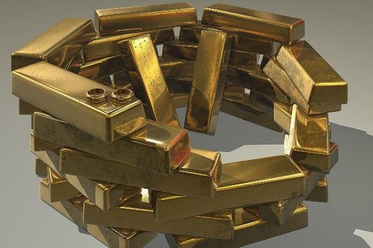 ... і золото почало падати з неба!