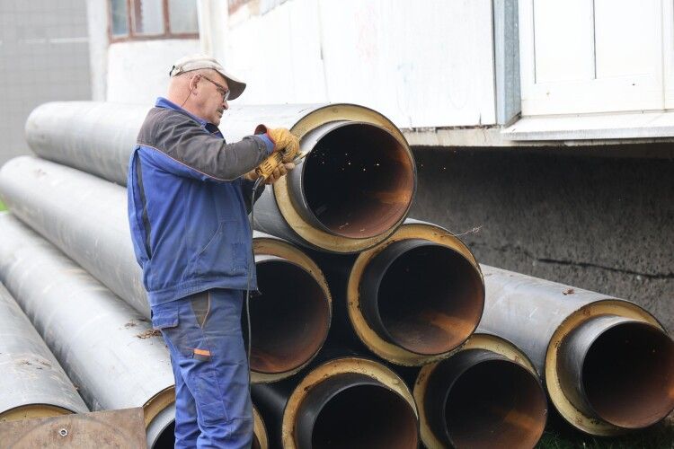 У Луцьку поміняли ще майже 5 кілометрів тепломереж