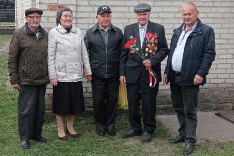 На Волині привітали ветеранів Другої світової війни
