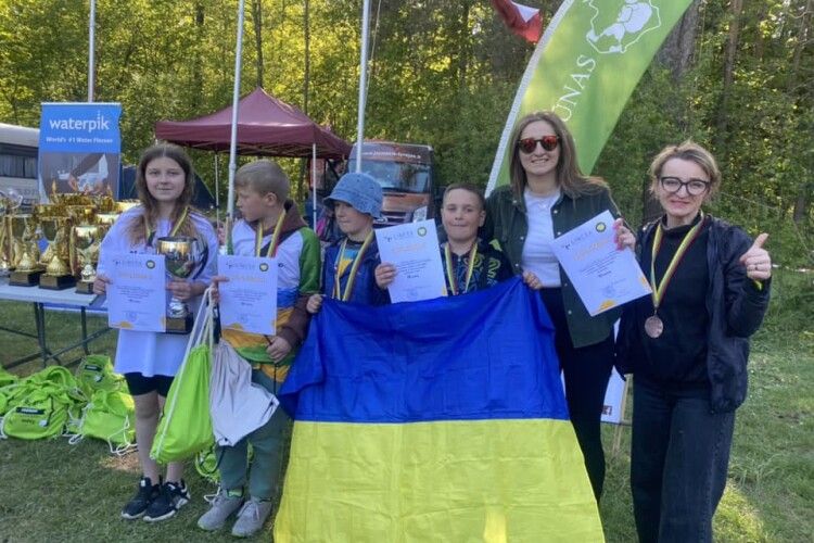 Волиняни завоювали нагороди на Міжнародних змаганнях з туризму у Литві