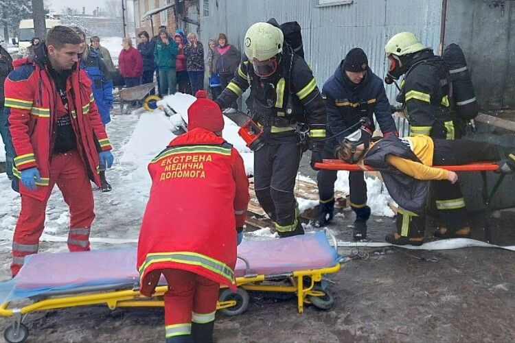 На Волині пройшли чергові навчання ДСНС