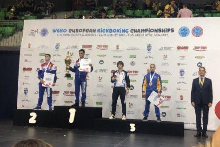Ковельчанин Роман Кухта став бронзовим призером чемпіонату Європи з кікбоксингу WAKO