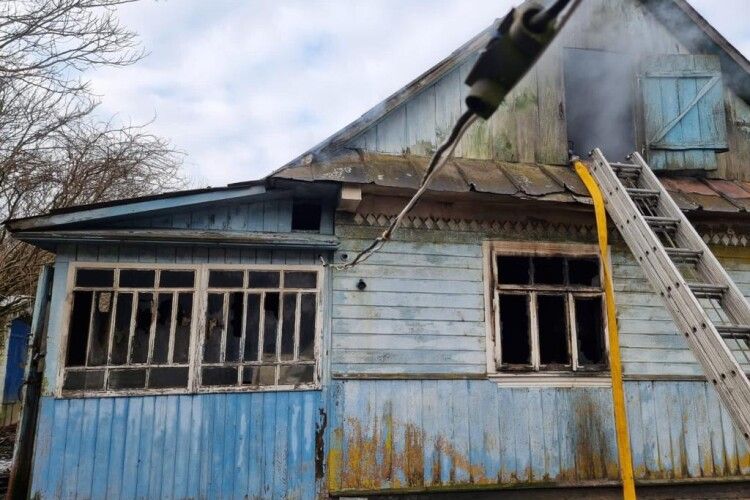 На Рівненщині в пожежі загинув чоловік